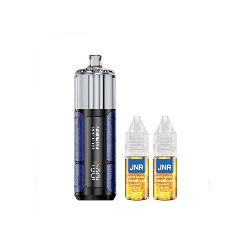 SHISHA PRO 39K + 2 E-LIQUIDES 1100MAH 20ML / 2% - JNR