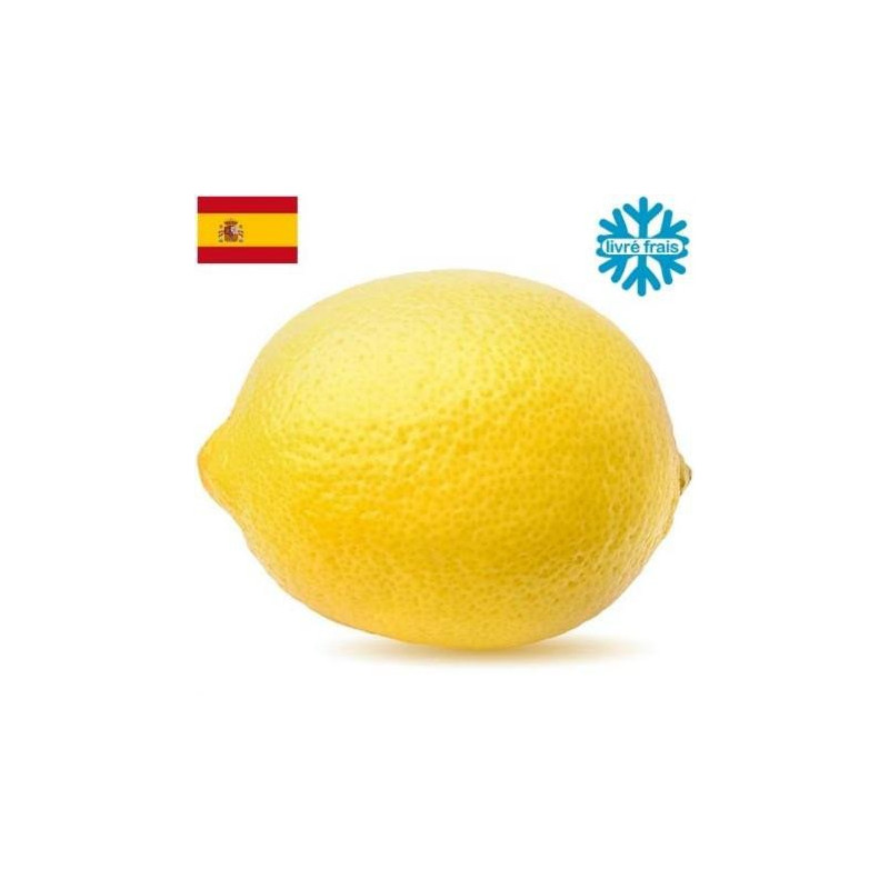 Citron jaune d'Espagne